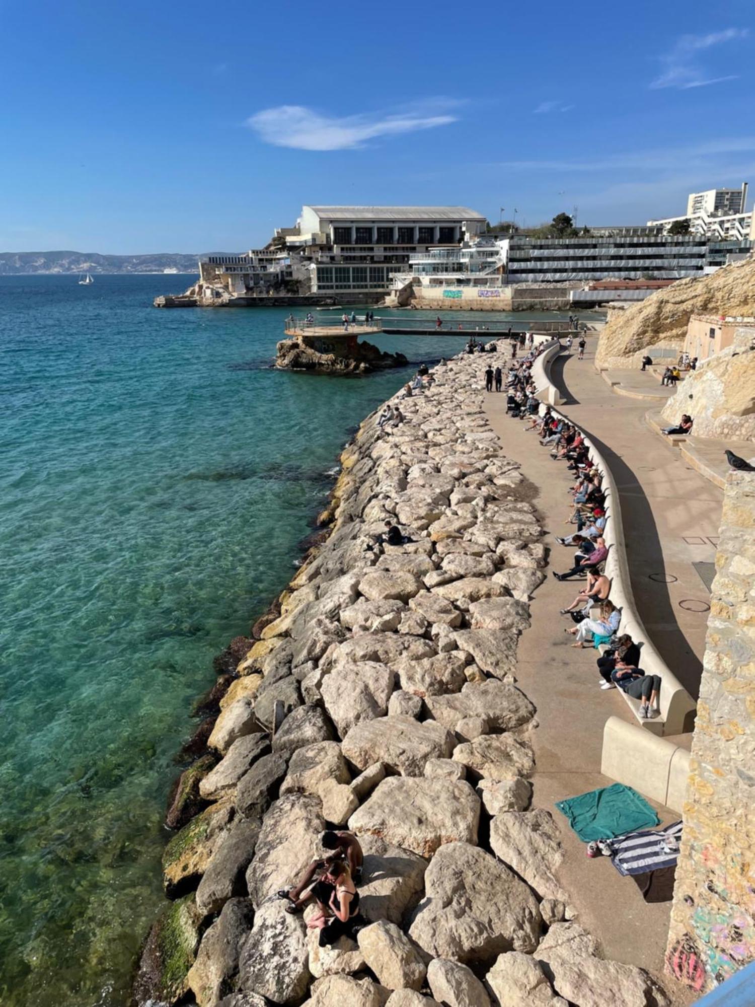 Terrasse Vue Mer & Quartier Historique Vieux Port Marseille Exterior photo